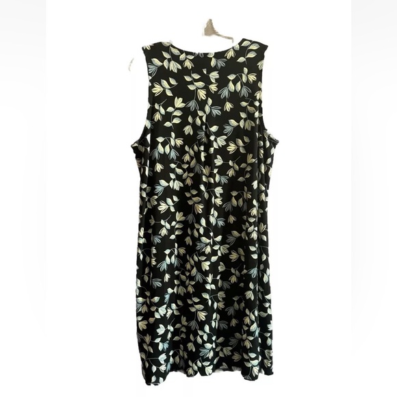 J. Jill Wearever Collection Floral Print Sleeveless Dress - Picture 2 of 6